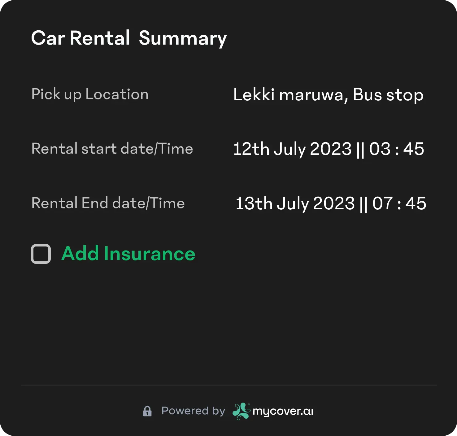 travel insurance
